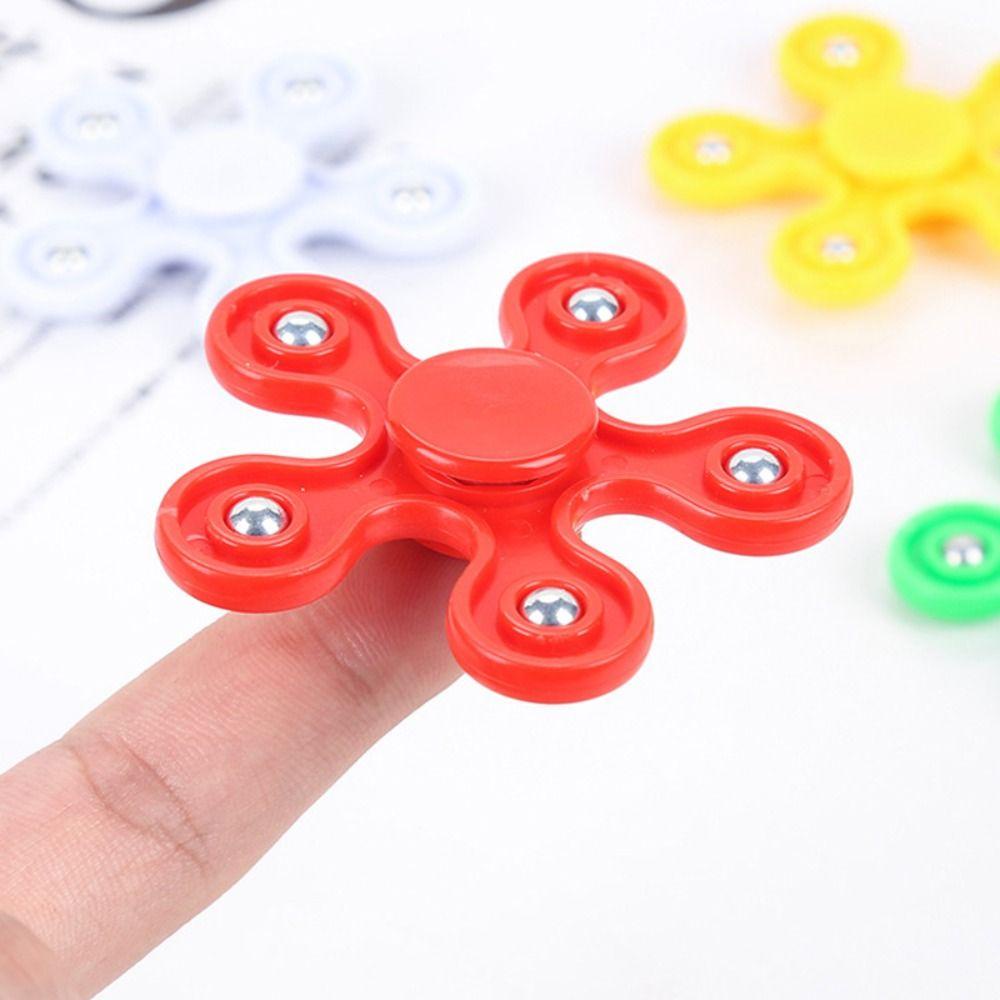 Lanfy Fingertip Gyroscope Menarik 5pcs Rotating Toys Aviation Gyroscope Mainan Untuk Spinner Tangan Gadis