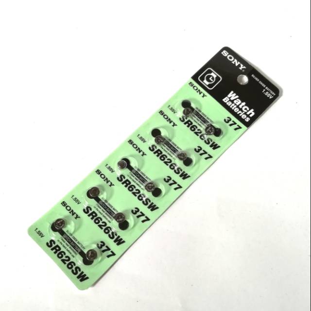 Baterai Jam Tangan SR626SW 377 SR626 L626F BARU LAGI