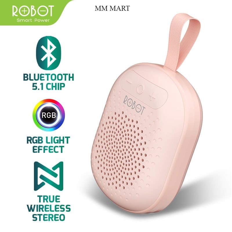 [BISA COD] Robot RB20 Speaker Bluetooth Kecil dan Portable Original