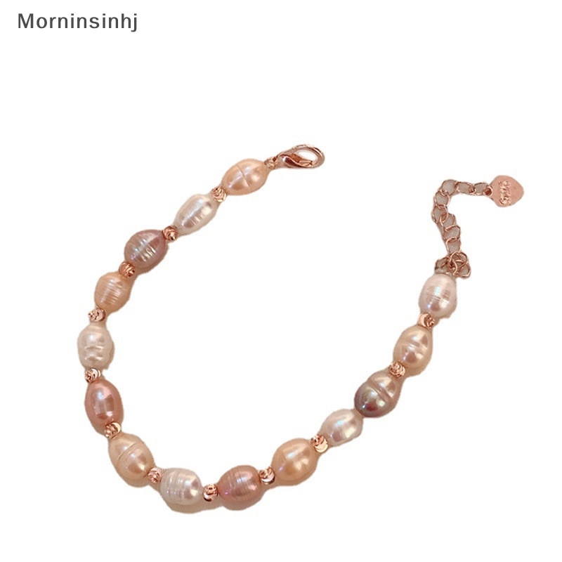 Mornin Baroque Gelang Mutiara Air Tawar Gelang Mutiara Alami Bangle Perhiasan Hadiah id