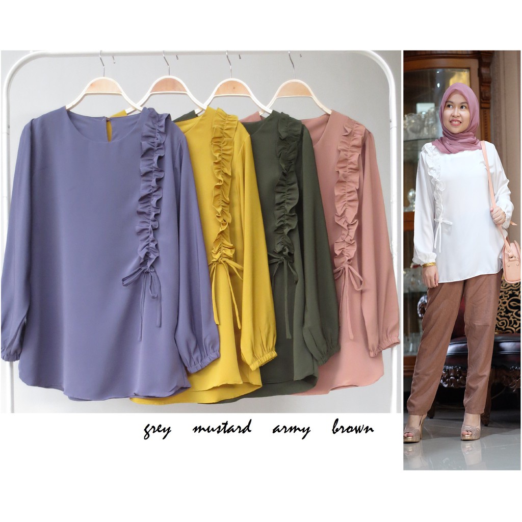 Atasan wanita/baju wanita jumbo/ATASAN JUMBO LD 130 MURAH KEKINIAN