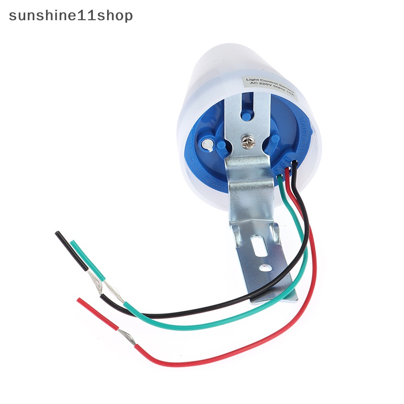 Sho AS-22 Otomatis On Off Photocell Lampu Jalan Light Switch Controller DC AC 220V 10A Kontrol Foto Photoswitch Sensor Adjustable N