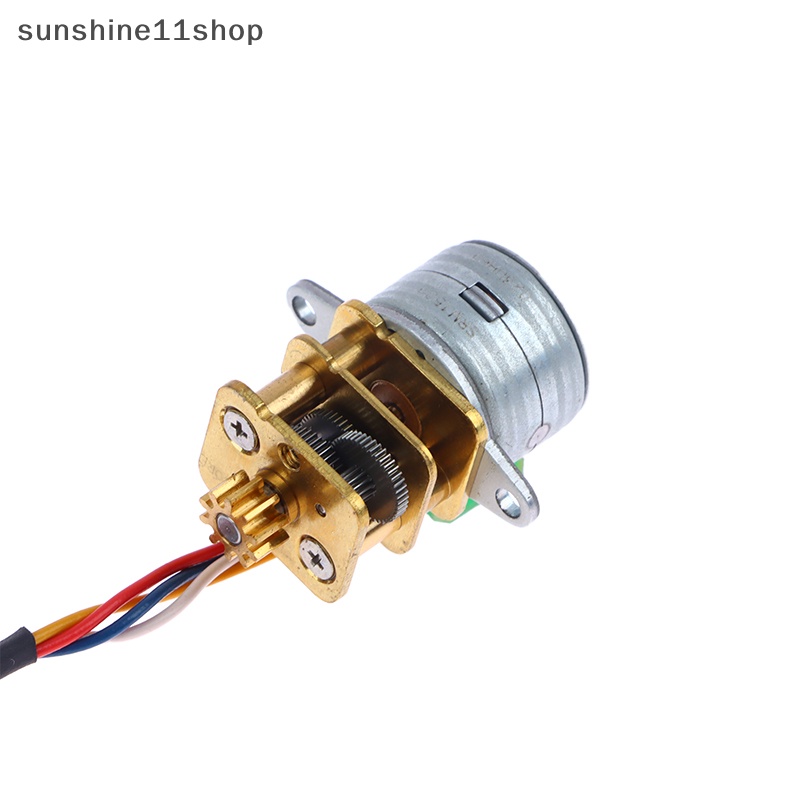 Sho Metal Gear Stepper Motor Diameter 15mm Presisi Tinggi Dua Fase Empat-Kawat Micro Motor Alat Presisi Motor DC N