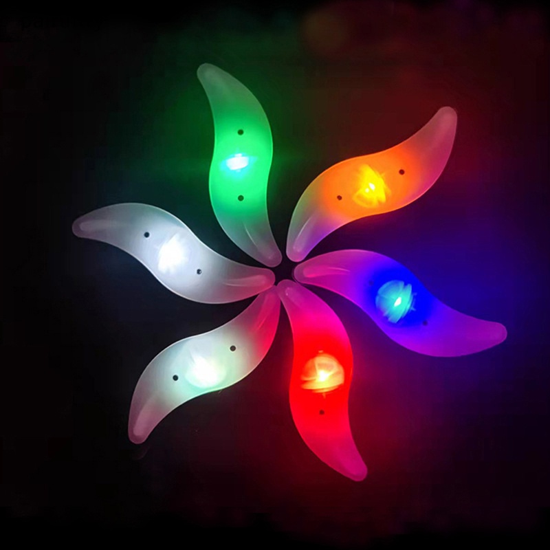 Prt Sepeda Roda Spoke Light Waterproof Balance Bicycle LED Ban Ban Lampu Flash Colorful Warning Lamp Aksesoris Sepeda PRT