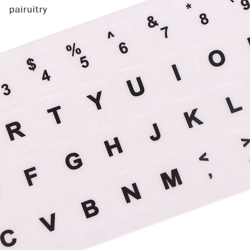 Prt PC Desktop Keyboard Matte Sticker Koreksi Key Change Stickers Full Keyboard PRT