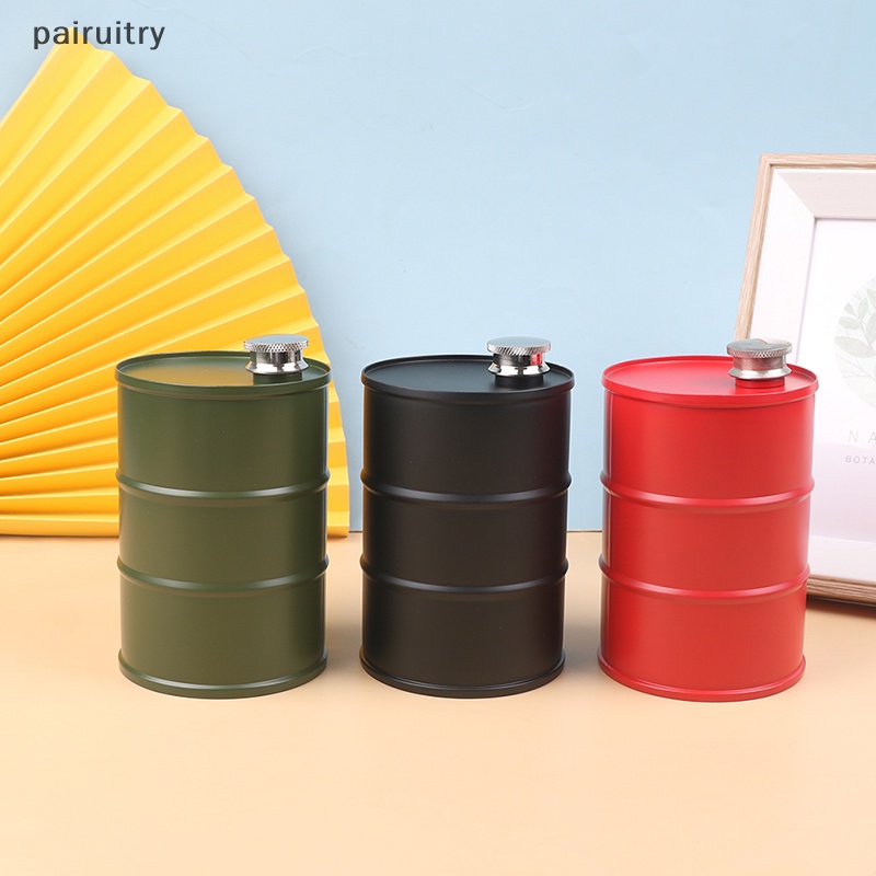 Prt 25oz Vodka Drum Minyak Whisky Flagon Oil Barrel Vodka Whiskey Jug Portable PRT