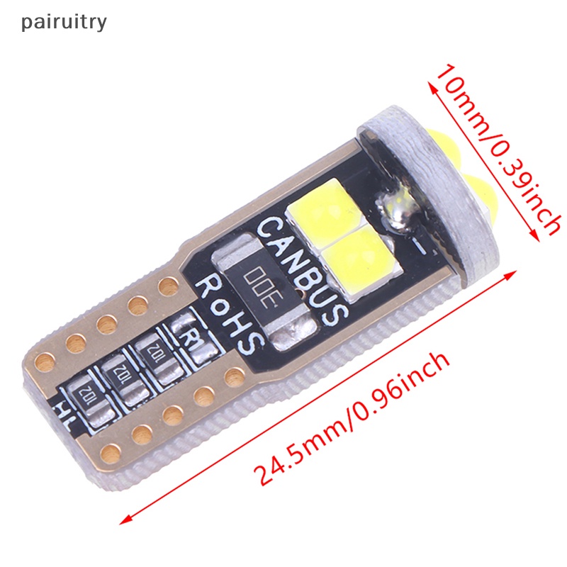 Prt 1Pc T10 30306smd LED Terang Canbus No Error Lampu Kubah Baca Interior Mobil PRT