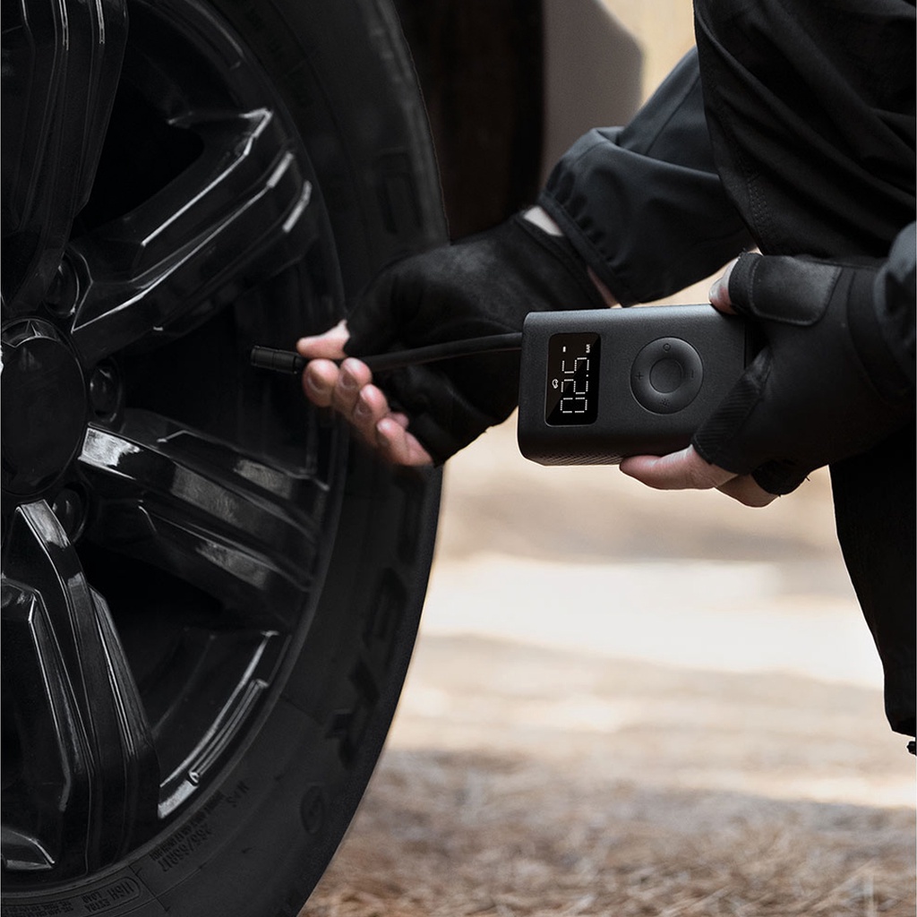 Xiaomi Mijia Air Pump 2pompa Sensor Ban Kompresor Angin Harta Karun Tiup Elektrik Untuk Motor Mobil Sepak Bola