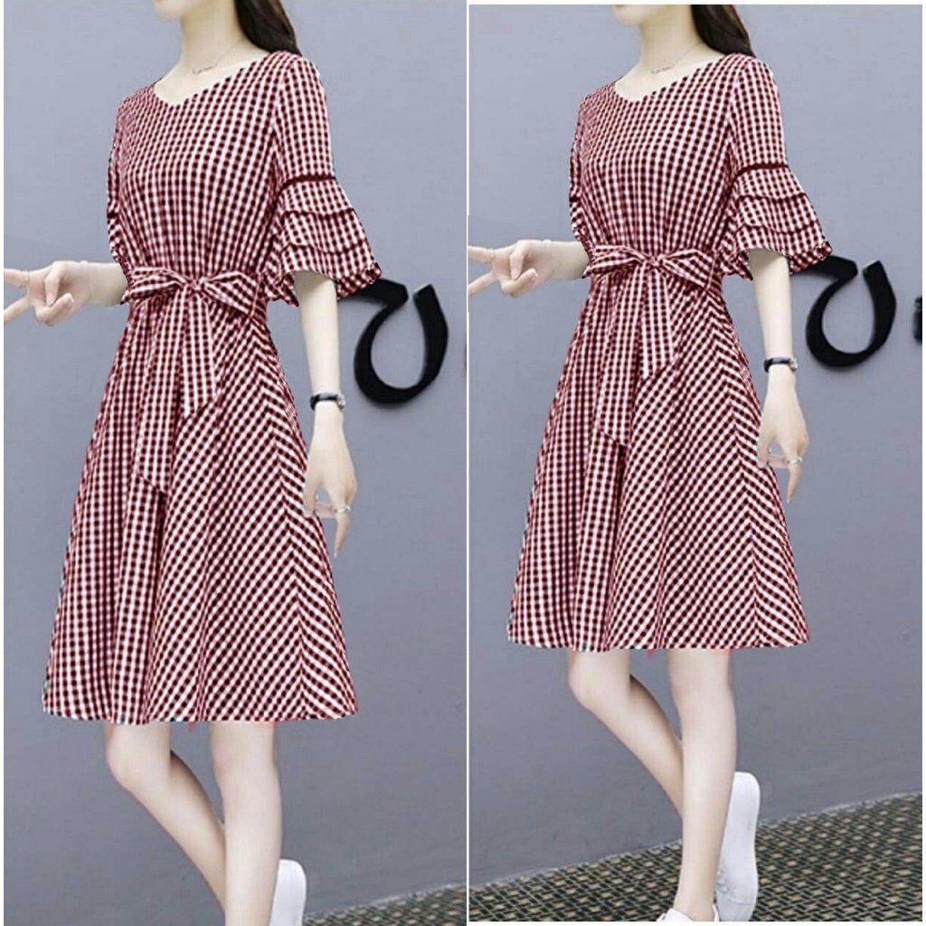 Dress Sella / Dres Flowlove / Dress Wanita / Baju Dress Wanita Model Terbaru 2023 / Dress / Baju Wan