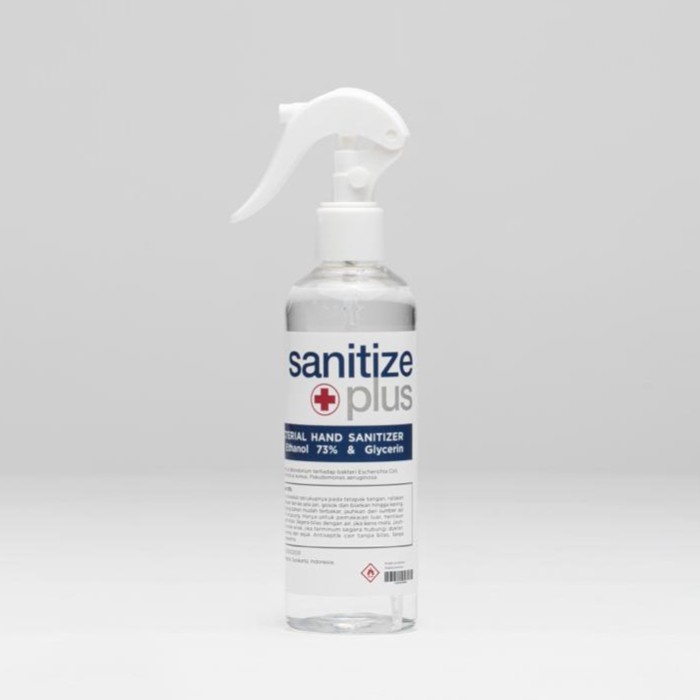 

Sanitizeplus 250 ml Hand Sanitizer Spray botol