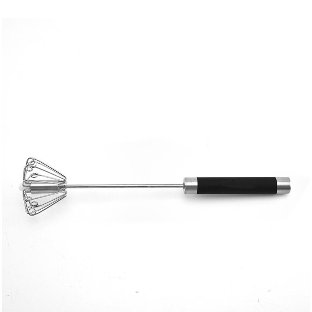 Home Bakery Pengocok Telur Dorong Tangan Semi Otomatis Eggs Whisk Yolk Cream Mixer Stirrer Mixing Tool Dapur Gadget