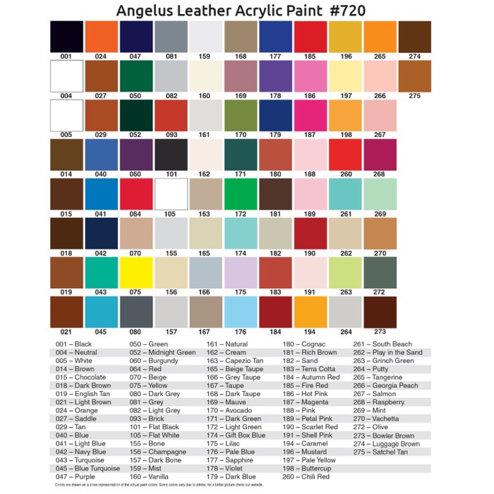 

Angelus Acrylic Leather Paint - 1 oz / 30ml