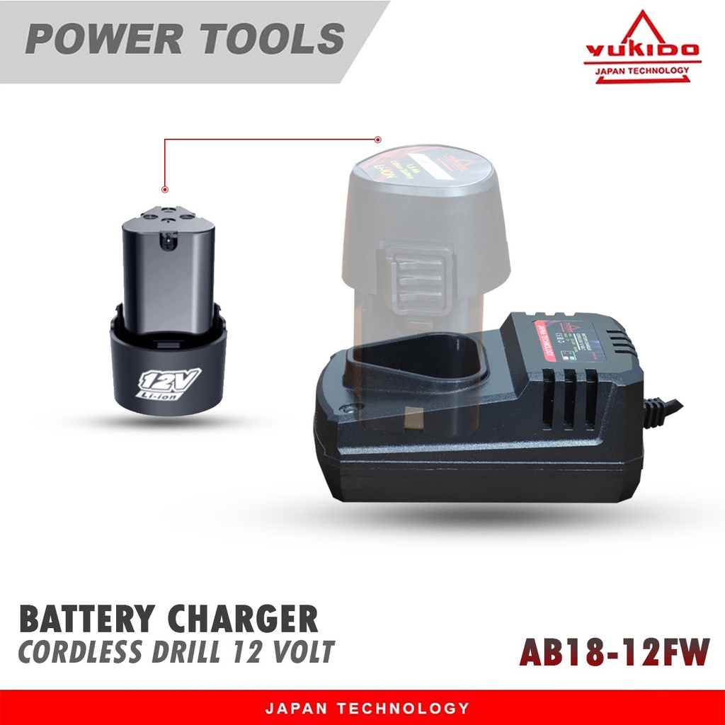 NEW MODEL Promo Charger Baterai Bor 48V Charge Mesin Bor Portable Batray Cas 12 Volt Universal Cordless Drill Driver