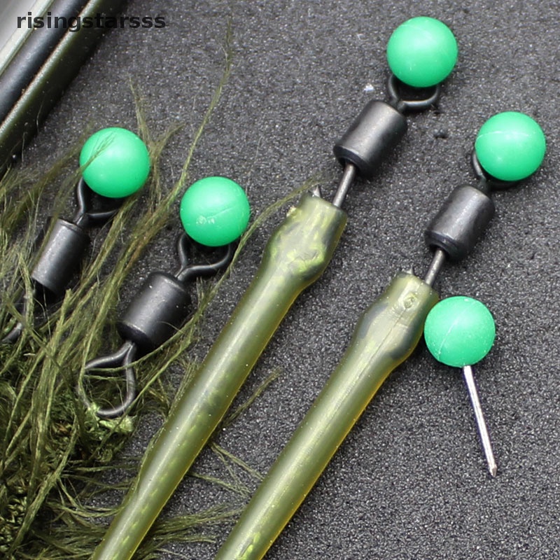 Rsid Span-new 100pcs Carp Fishing Rig Case Aksesoris Pin Cadangan Untuk Carp Hair Rig Ronnie Rig Jelly