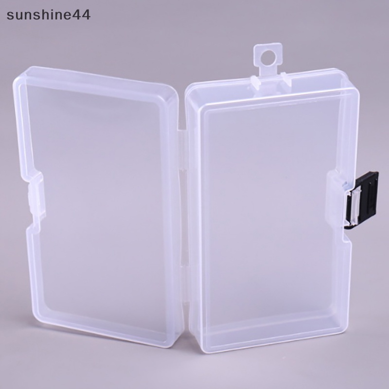 Sunshine Kotak Penyimpanan Plastik Bening Alat Perhiasan Craft Container Beads Organizer Container ID