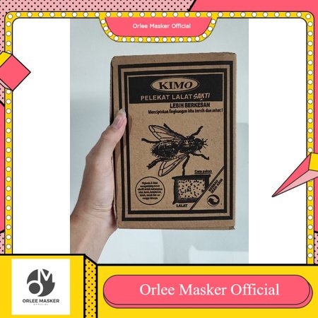 NEW LEM LALAT KIMO, ORIGINAL (10 lembar), TIDAK BERBAHAYA DAN LENGKET