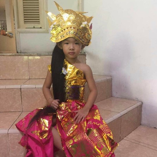 Baju Adat Bali Untuk Anak - Anak - Komplit Panah