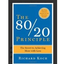 

the 80/20 principle