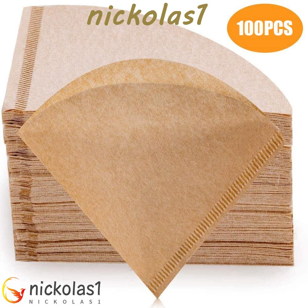 Nickolas1 Kertas Filter Kopi Bentuk V Untuk Dripper Coffee Size 02alat Drip