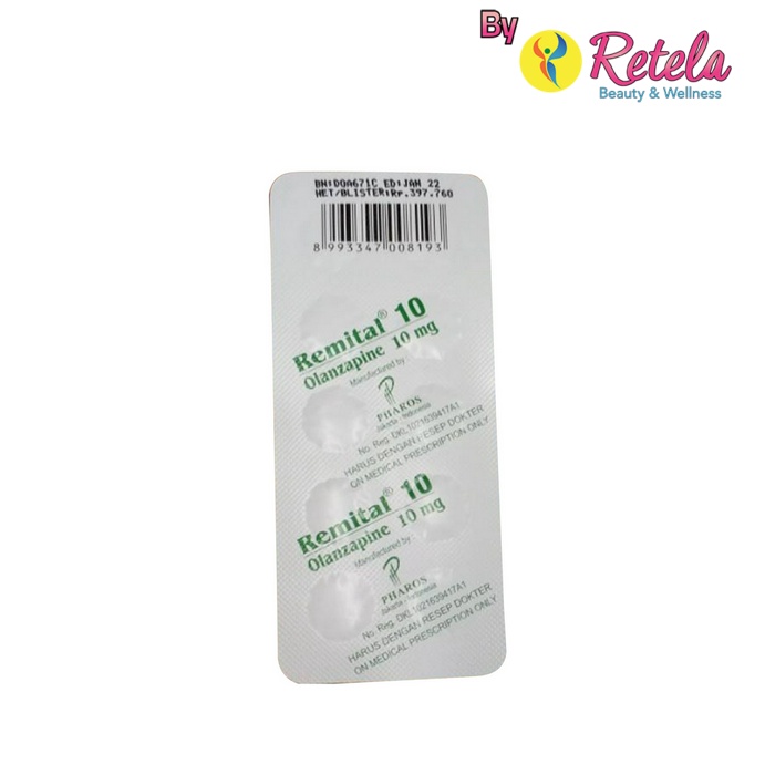 REMITAL 10MG TAB FC 1 STRIP 10 TABLET
