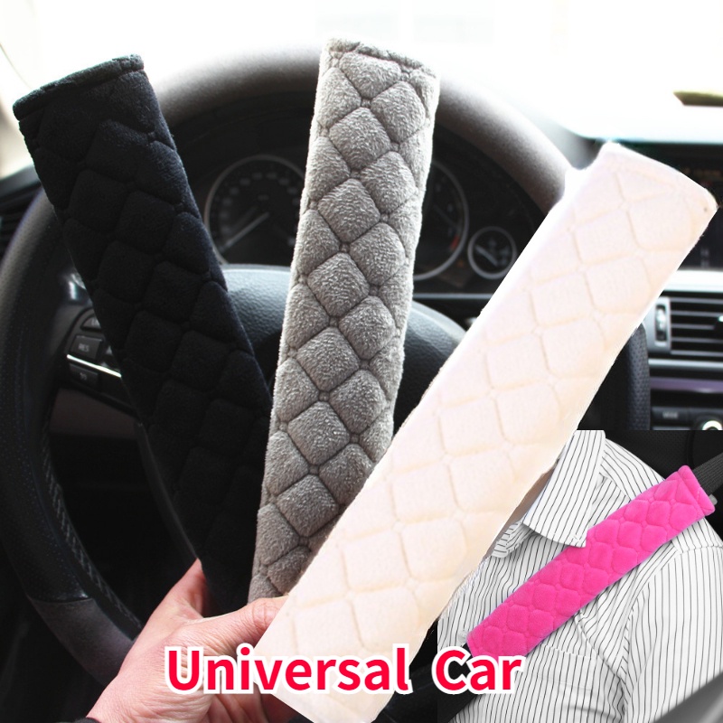 1pcs (10.63x2.17inch) Universal Car Auto Seat Belt Cover Seatbelt Bantalan Bahu Untuk Mengemudi Yang Lebih Nyaman Kompatibel Dengan Semua Mobil