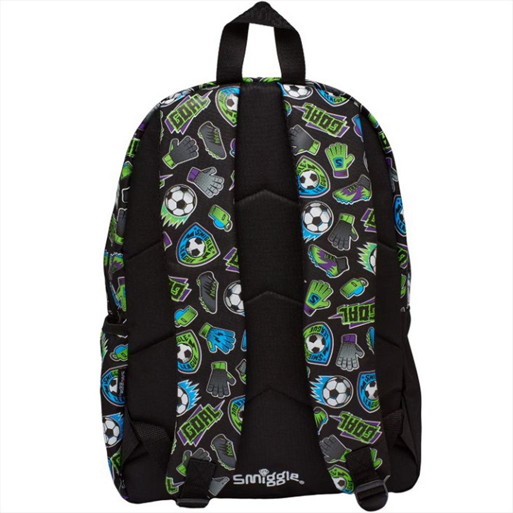 SMIGGLE Backpack Bag 449206 Lite Vibin Black Tas Ransel Anak