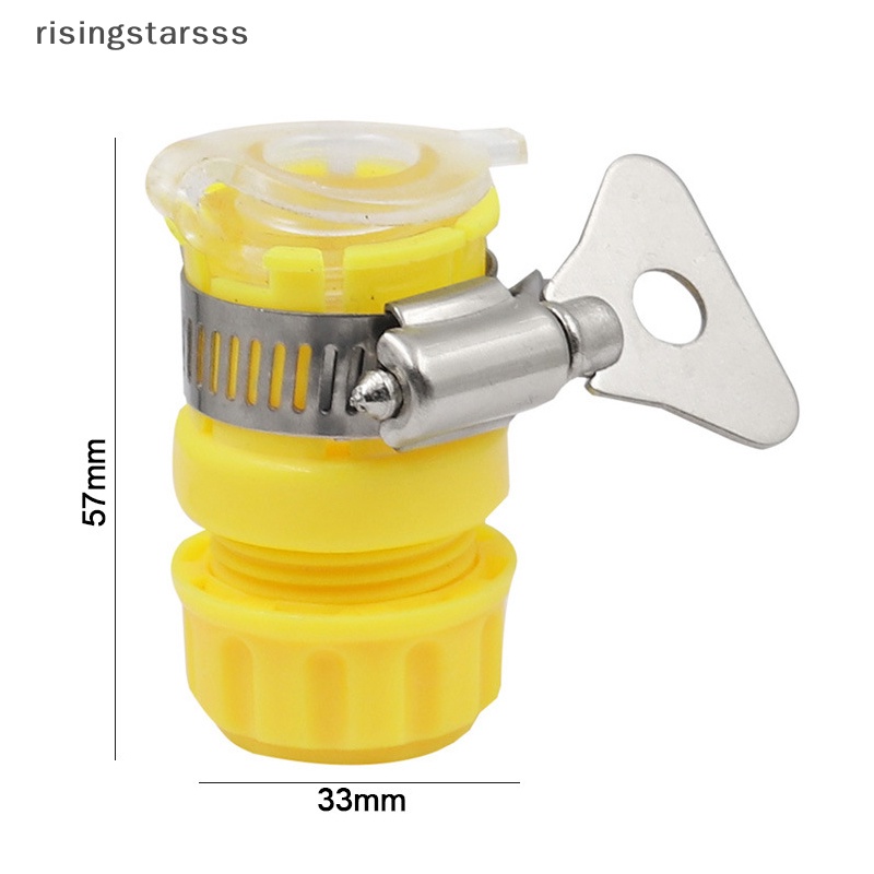 Rsid Span-new 1Pcs Universal ABS Pipe Hose Coupling Fitg Sambungan Kran Pipa Air PVC al Jelly