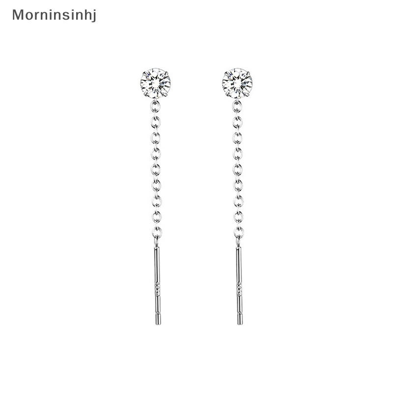 Mornin 1Pc Kabel Telinga Zirkon Hati Bintang Anting Temperamen Panjang Serbaguna Rumbai Zirkon Anting Untuk Wanita Perhiasan Pernikahan id