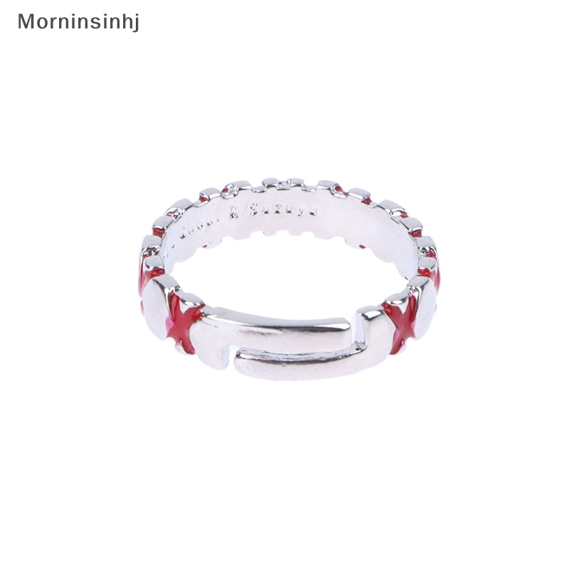 Mornin Anime Karena Tokyo Ghoul JUZO SUZUYA REI Boy Adjustable Finger Ring Untuk Wanita Pria Cosplay Perhiasan Aksesori Hadiah id