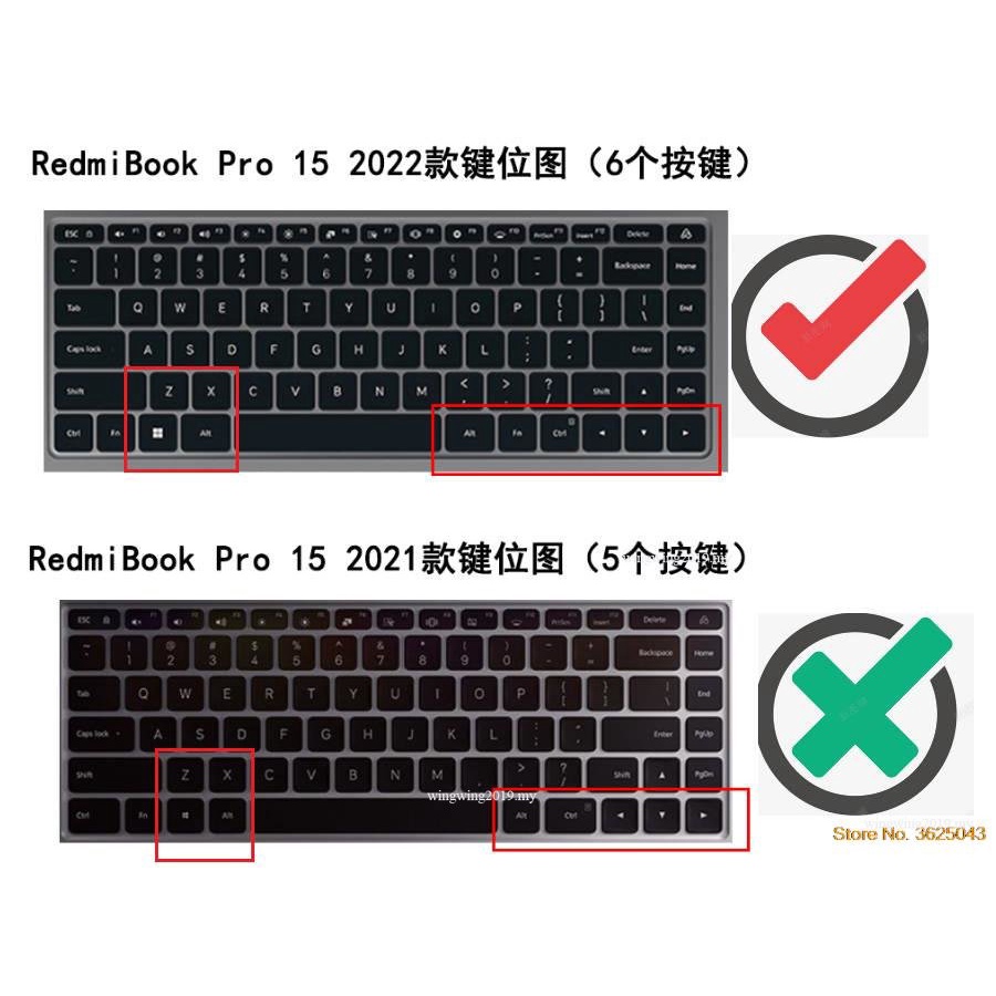 Silikon Penutup Keyboard laptop Pelindung Kulit Untuk XiaoMi Mi RedmiBook Pro 16 15 2022 2021 i5 i7 RedMi Book15 Pro 15.6 inch