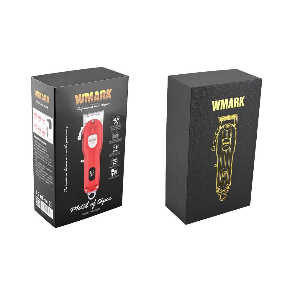 AKN88 - WMARK NG-2025B - Professional Electric Rechargeable Hair Clipper