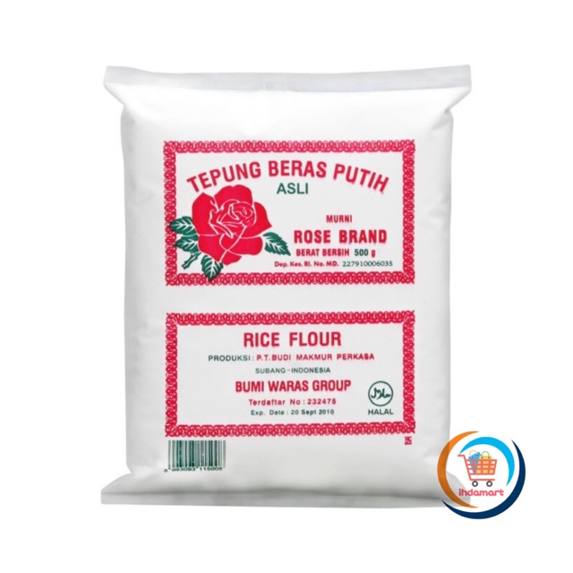

Tepung Beras Putih Rose Brand 500 gr