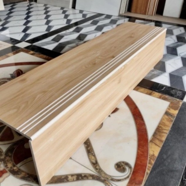 granit anak tangga 30x100/20x100 natural king wood motip kayu matt