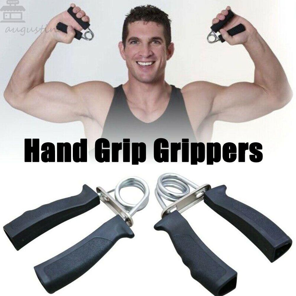 Agustina Hand Grips Plastic Steel Expander Forearm Berolahraga Gym Trainer Latihan Berat Latihan Otot Pergelangan Tangan