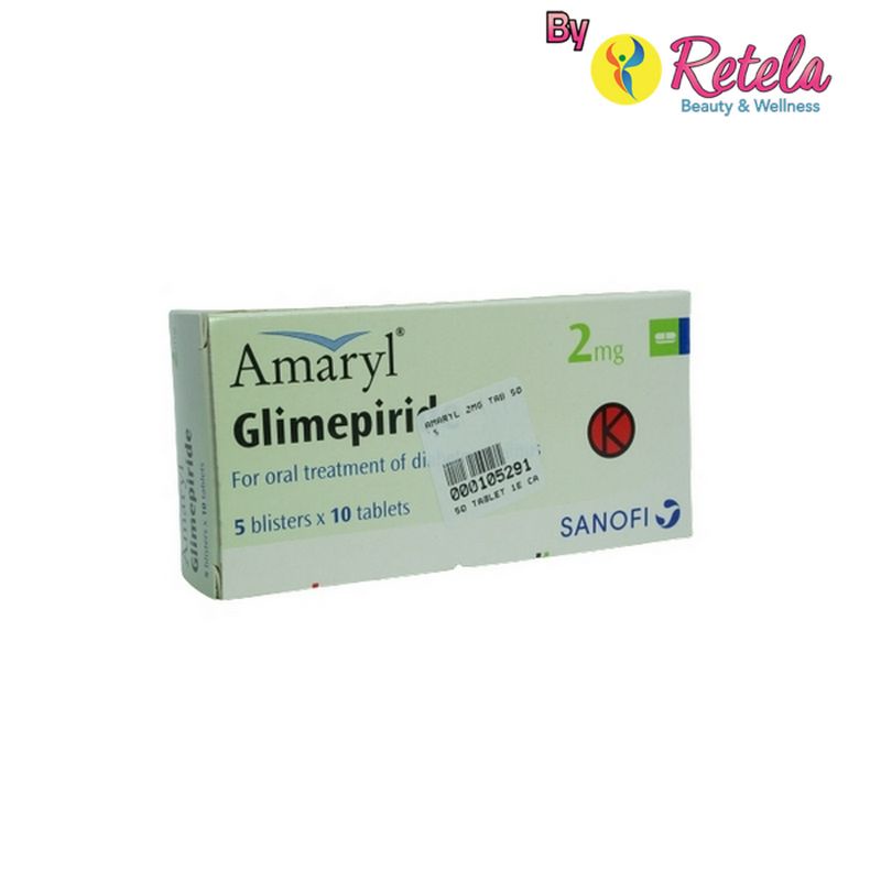 Amaryl 2mg Tab 10`S