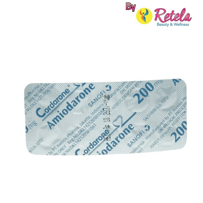 CORDARONE 200MG 1 STRIP 10 TABLET