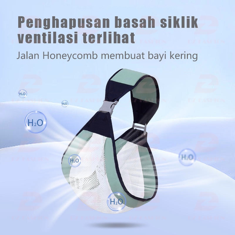 Gendongan Bayi 0-3 tahun Gendongan bayi samping Gendongan Bayi Depan 2in1 Gendongan anak Kaos Geos Selendang Gendongan Baby Kain/jaring Selempang Bayi Gendongan Bungkus Bayi Baby Carrier Hadiah baru lahir Hipseat Panjang yang dapat disesuaikan BD