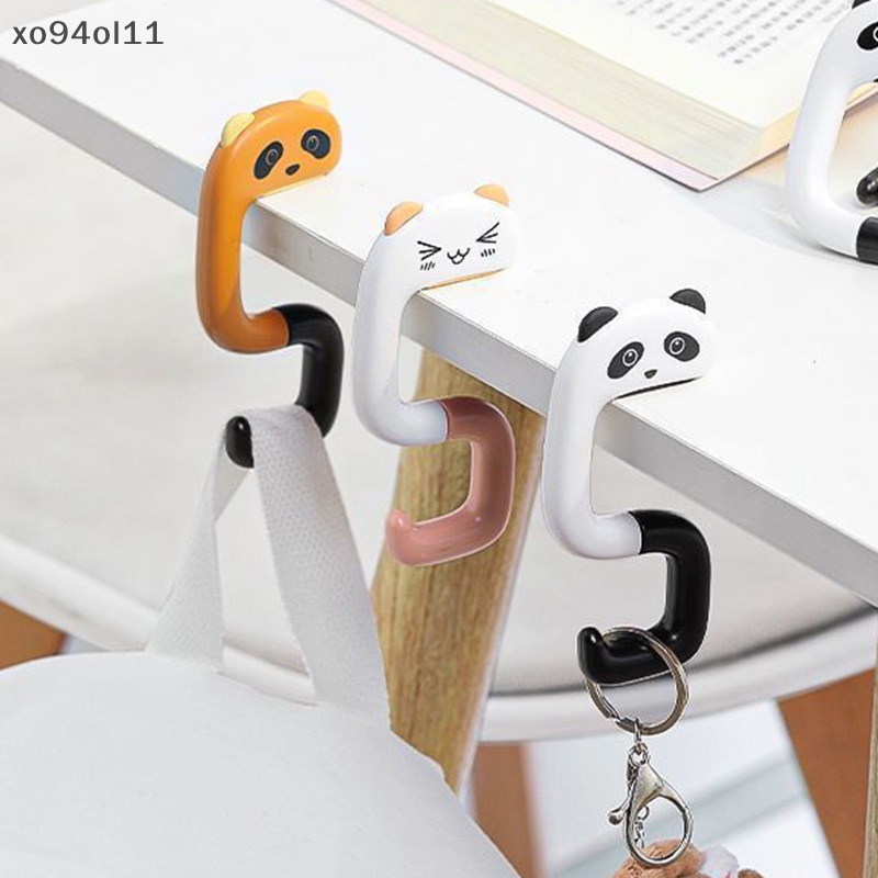 Xo Travel Portable Tas Plastik Lucu Animal Hook Untuk Gantung Hias Meja Dompet Tas Kait Dinding Gantungan Holder Handbag Hanger OL