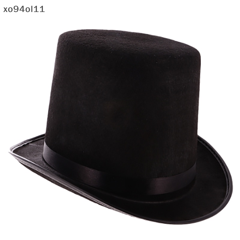 Xo Black Top Topi Pesulap Kostum Tuxedo Mat Hatter Pernikahan Pesta Natal Formal OL