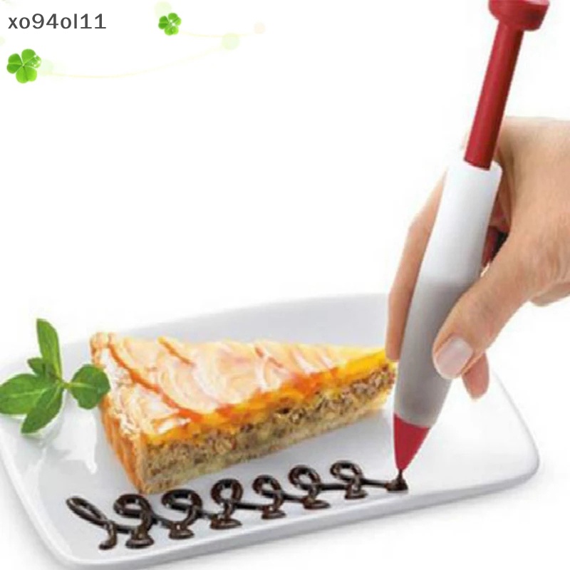 Xo Silicone Food Wrig Pen cookie Icing Piping Pastry Nozel Aksesoris Dapur OL