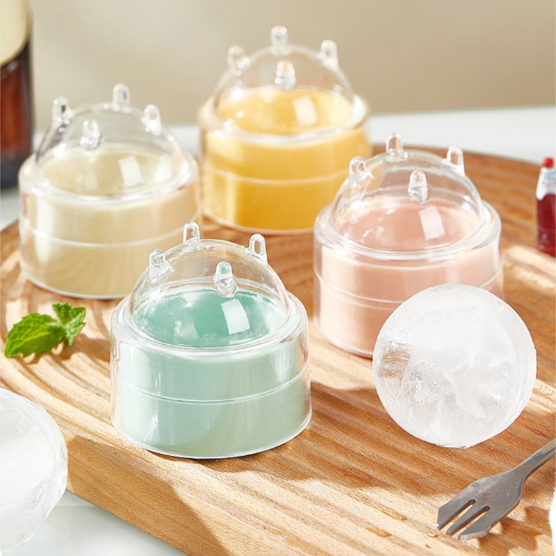 [Fitur] Popsicle Ice Hoki DIY Cetakan Musim Panas Buah Puding Membuat Cetakan Mudah-demoulding Ice Ball Kotak Dengan Tutup Lolipop Icy Sphere Freezing Cup