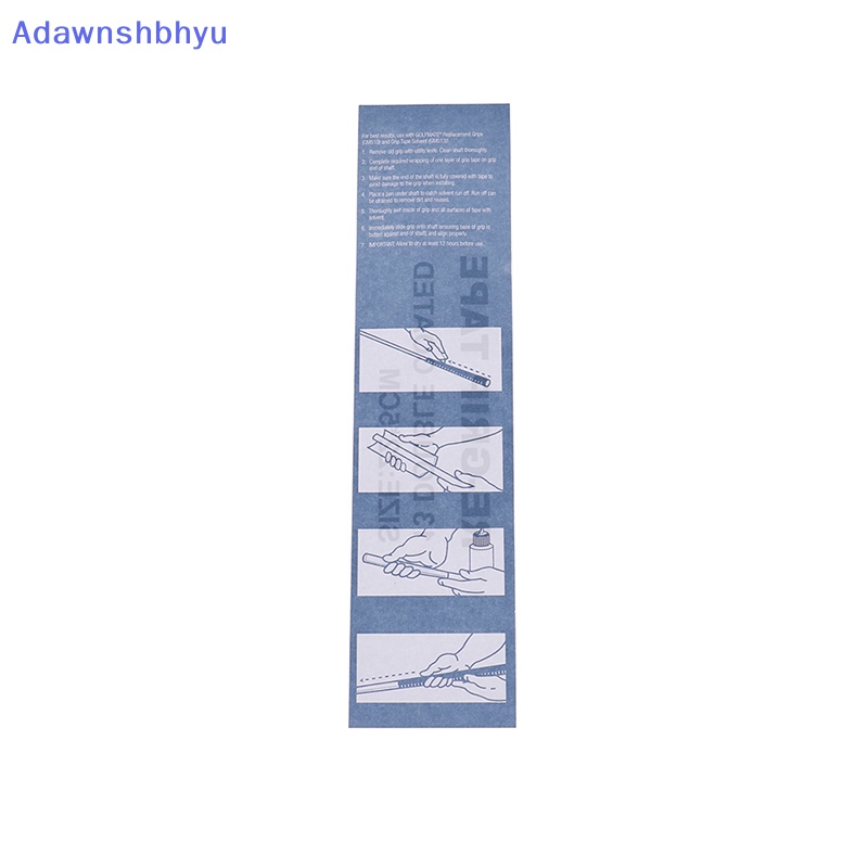 Adhyu 13pcs Strip Tape Perekat Club Golf Putter Dua Sisi Grip Kuat Rubbe Fast ID