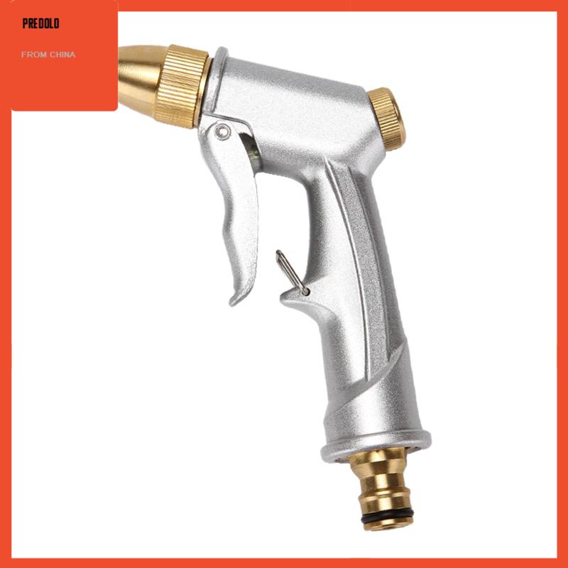 [Predolo] Heavy Duty Water Nozzle Nosel Cuci Mobil Bahan Metal Portable Untuk Jalan Setapak Halaman Taman