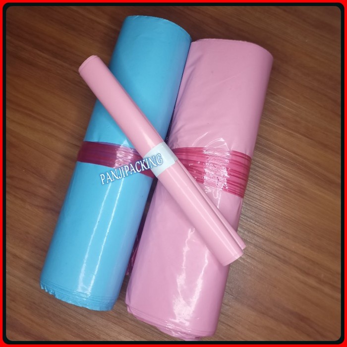 

Plastik Polymailer Warna 25X35 Amplop Polimailer Packing Online 100pcs - =PINK