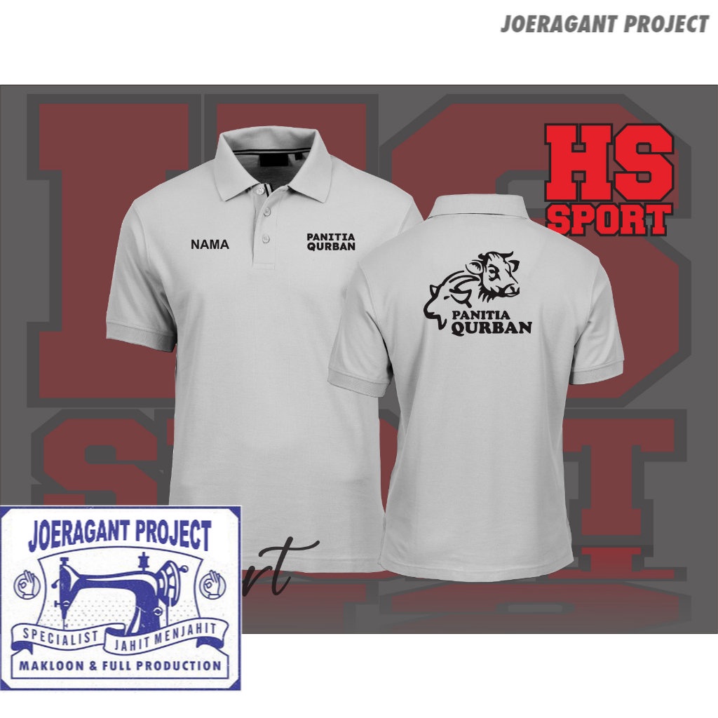 POLO PANITIA QURBAN - BAJU POLO TSHIRT PANITIA QURBAN - BAJU POLO KERAH