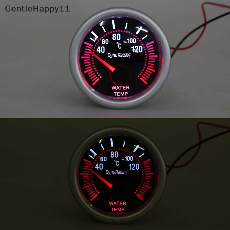 Gentlehappy Pengukur Suhu Air LED 52mm Putih Pengukur Suhu Air Dengan Sensor Face Tint  Id