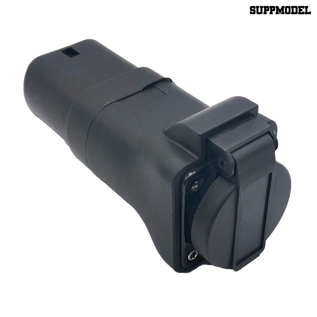 [SM]Charging Konektor 16A /220V Adaptor Cas Kendaraan Elektrik Plug US Tahan UV Untuk Mobil