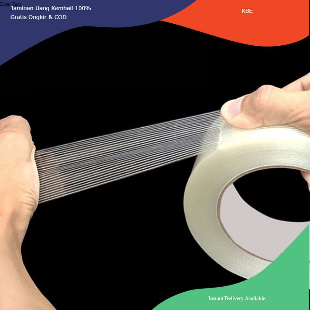 

Alat Perekat YX Lakban Super Strong Grid Fiber Tape 25 Meter 10 mm - GF25M - White Viral