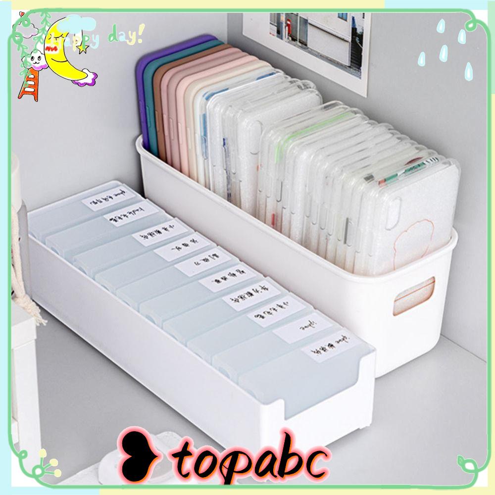 TOP Kotak Penyimpanan Case Telepon Multi Fungsi Portable Kapasitas Besar Desktop Organizer