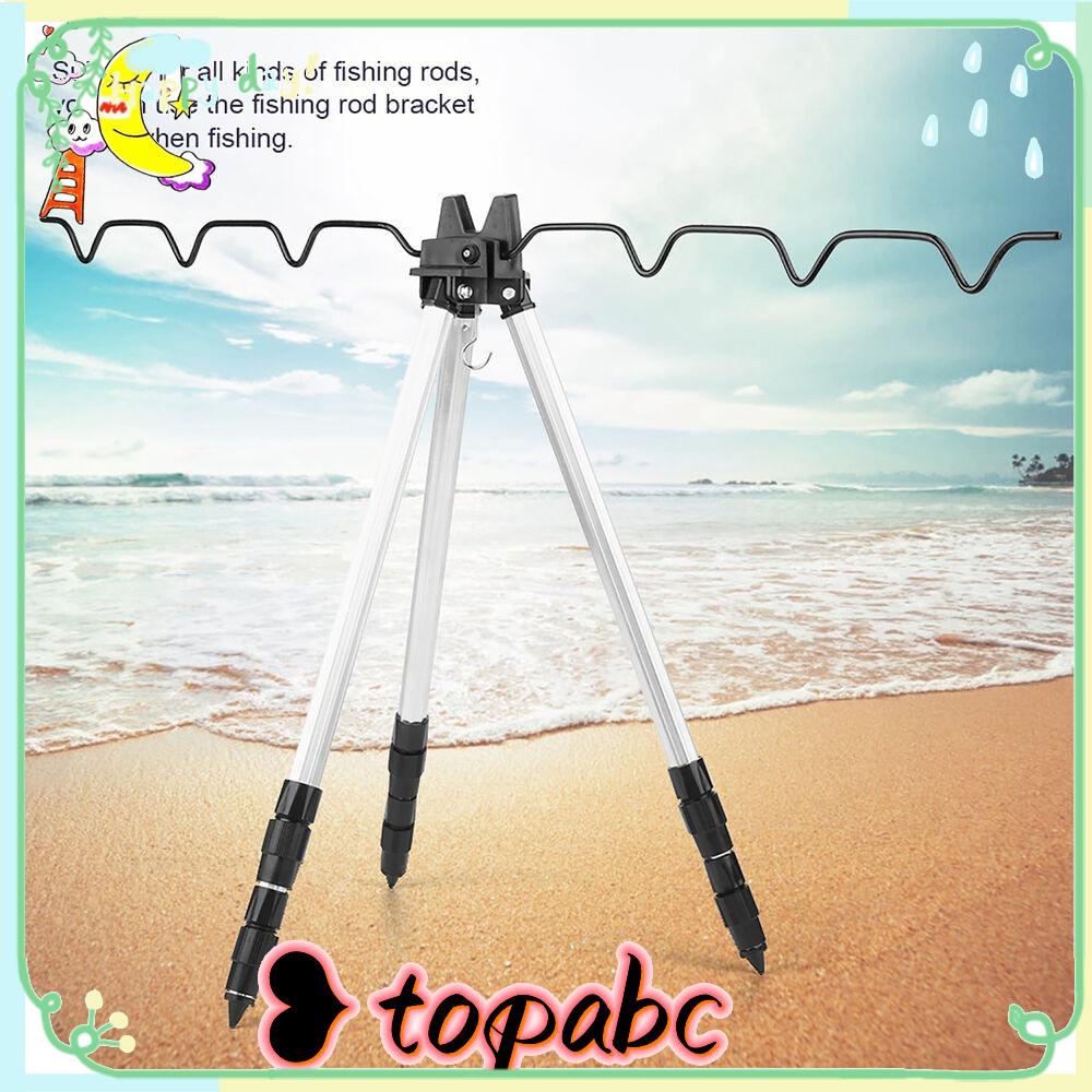 TOP Bracket Segitiga Lempar Tiang Rak Nut Locking Fishing Rod Bracket Alat Pancing Offshore Angling Braket Casting Remote